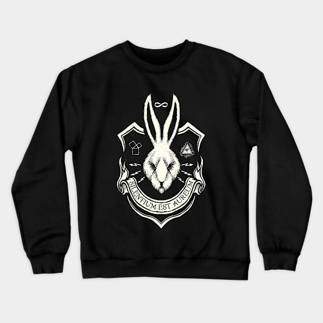 Silence is Golden Crewneck Sweatshirt by SkullsSociety